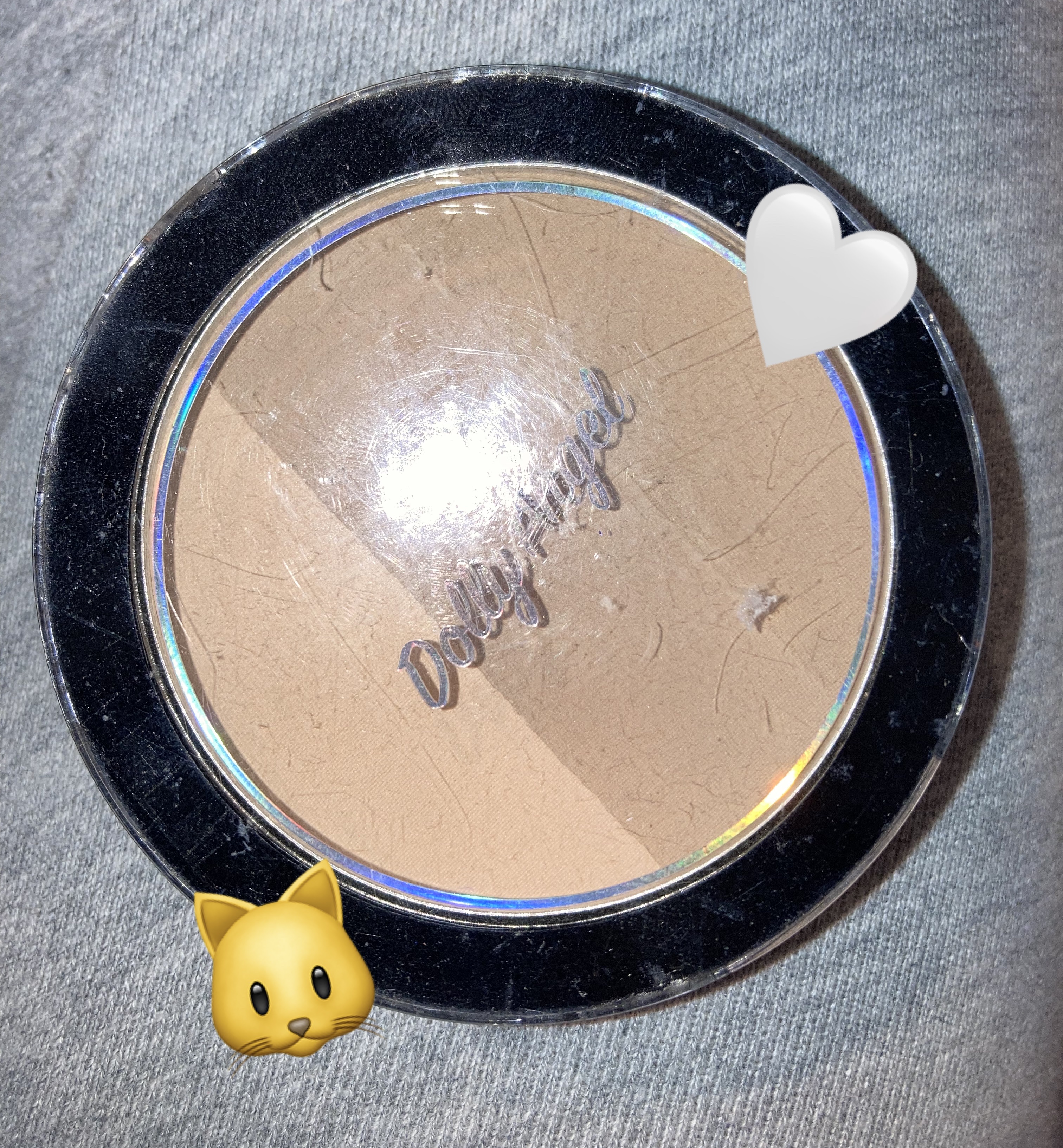 Dolly Angel DQ シェーディングパウダーのクチコミ「
ナチュラルなカラーで使いやすいしシェーディングだけじゃなくてノーズシャドウとしても愛用してま.....」（1枚目）