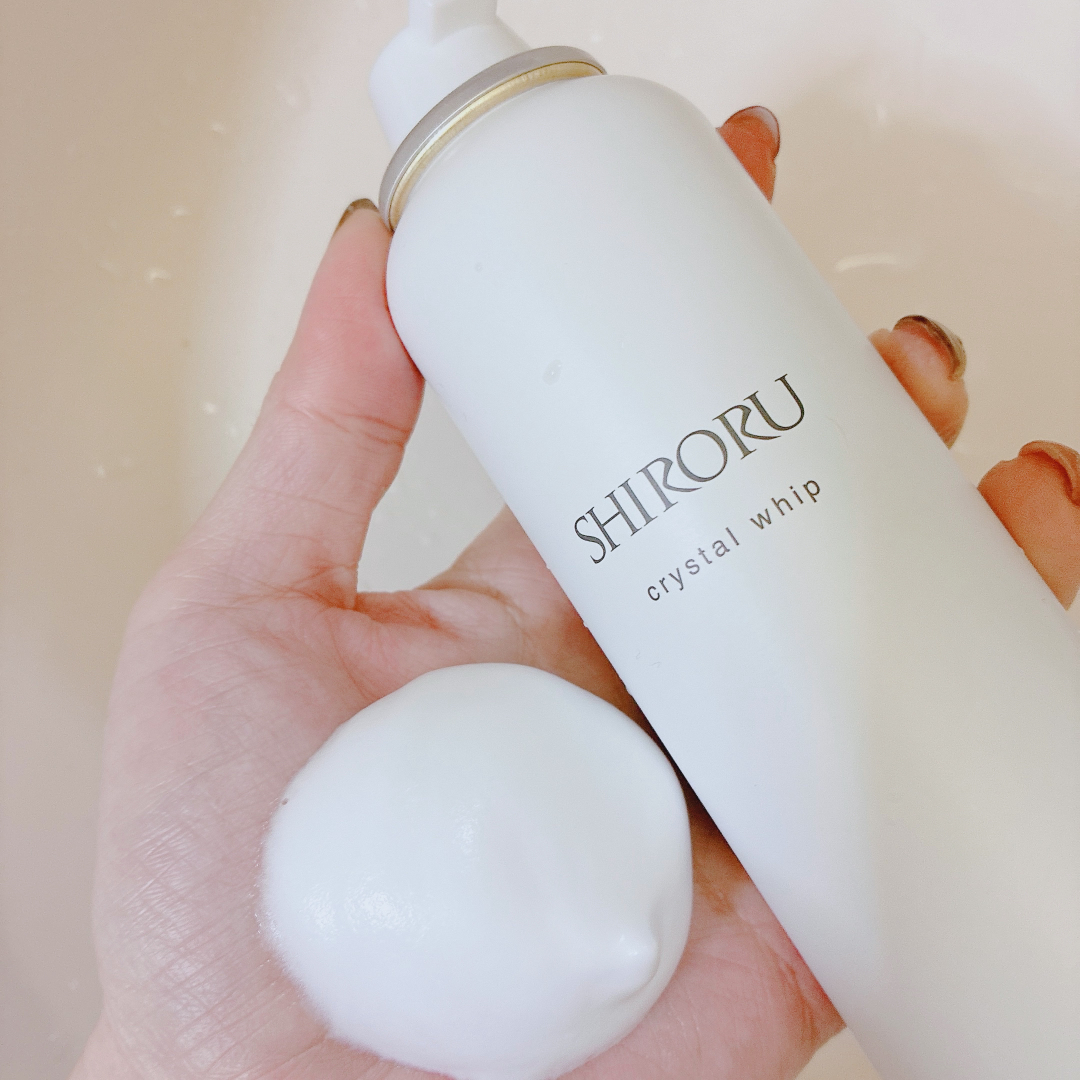 クリスタルホイップ/SHIRORU/泡洗顔を使ったクチコミ（3枚目）