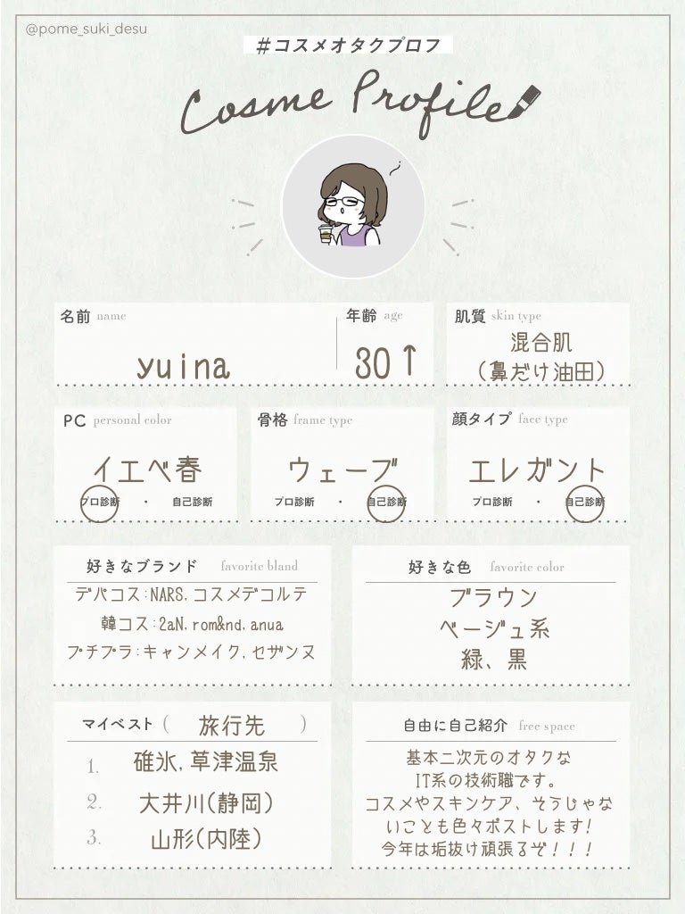 yuina on LIPS 「#コスメオタクプロフ今更ですが載せさせてもらいます!2月末にP..」(1枚目)