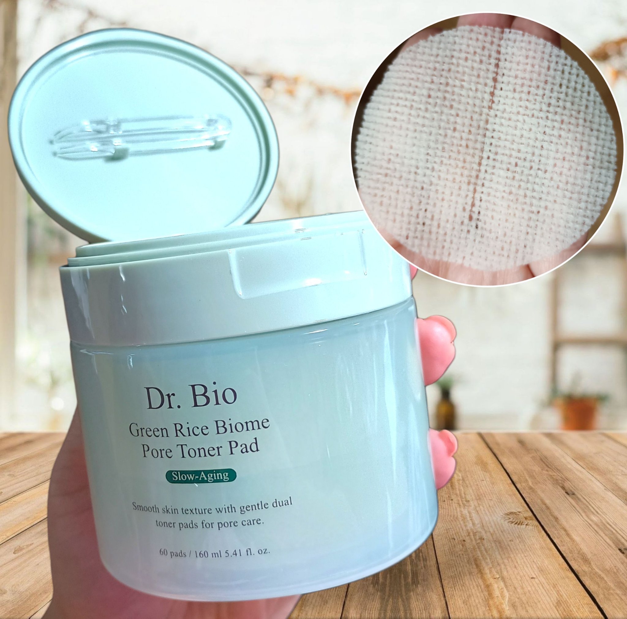 緑米バイオーム™トーンアップ毛穴トナーパッド/Dr.Bio/トナーパッドを使ったクチコミ（2枚目）