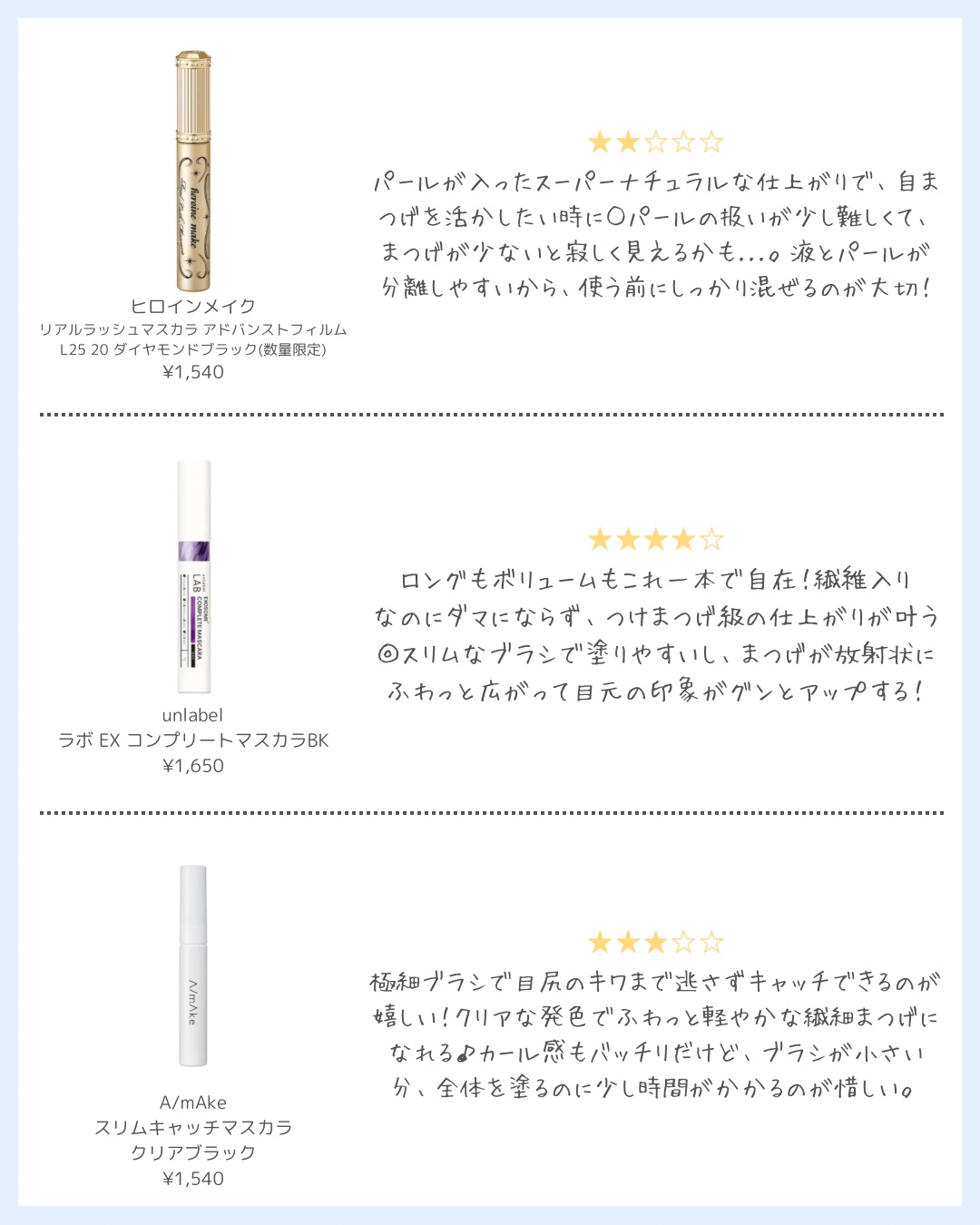 iromikkeイージーアップマスカラ/iromikke/マスカラを使ったクチコミ（3枚目）