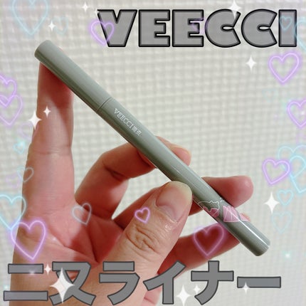 VEECCI ダブルクローリキッドアイライナーのクチコミ「✔︎VEECCI
ダブルクローリキッドアイライナー
Y02
二又になってるアイライナー!.....」(1枚目)