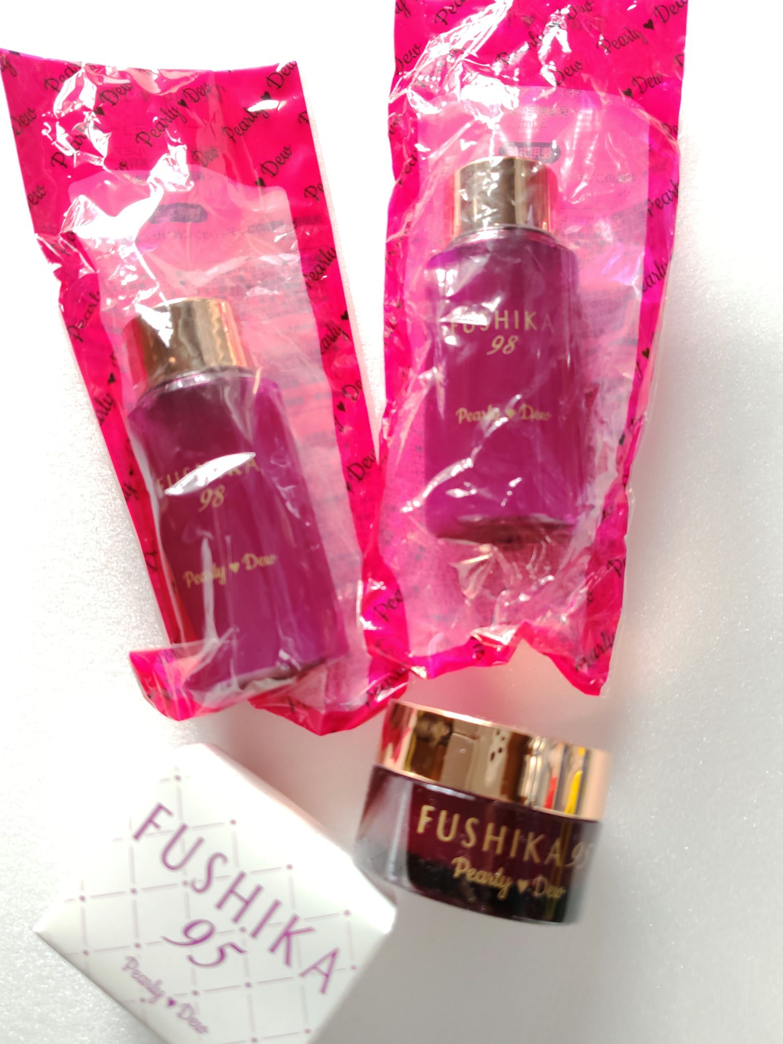 FUSHIKAプレミアムやわハリミルク美容水/パーリーデュー/化粧水を使ったクチコミ（1枚目）