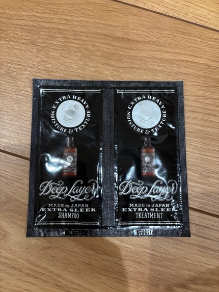 DeepLayer ディープレイヤー シャンプーExS(R) /トリートメントExS(R) のクチコミ「 DeepLayerディープレイヤー シャンプーExS
R/トリートメントExSお試し1day.....」(1枚目)