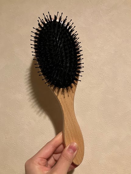 豚毛入りヘアブラシ/Standard Products by DAISO /ヘアブラシを使ったクチコミ(1枚目)