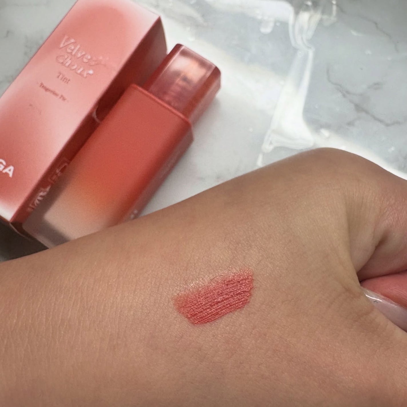 ベルベットシューティント/INGA/リップティントを使ったクチコミ(3枚目)