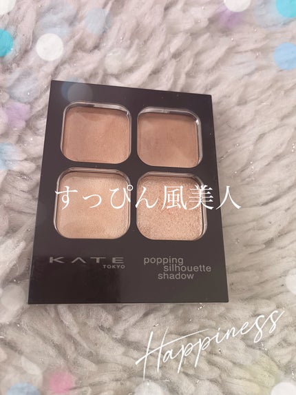 ケイト ポッピングシルエットシャドウ/KATE/アイシャドウパレットを使ったクチコミ(1枚目)