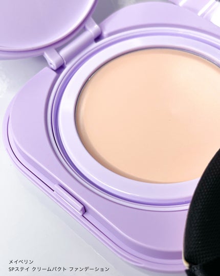 MAYBELLINE NEW YORK SPステイ クリームパクト ファンデーションのクチコミ「メイベリン
SPステイ クリームパクト ファンデーション
ポンポンするだけ❗️
リアル"肌加.....」(2枚目)