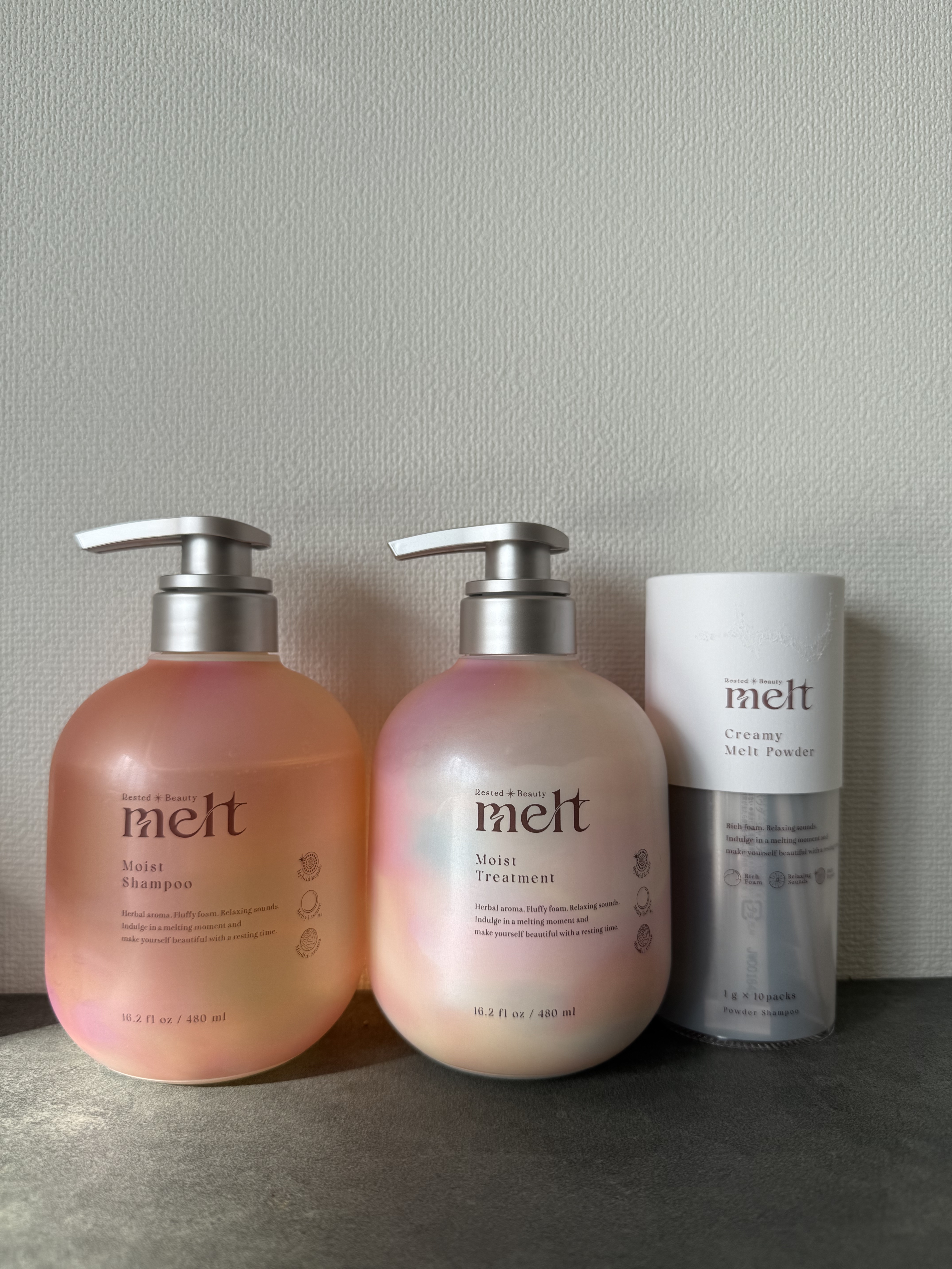 メルト モイストシャンプー／トリートメント/melt/市販シャンプーを使ったクチコミ（1枚目）