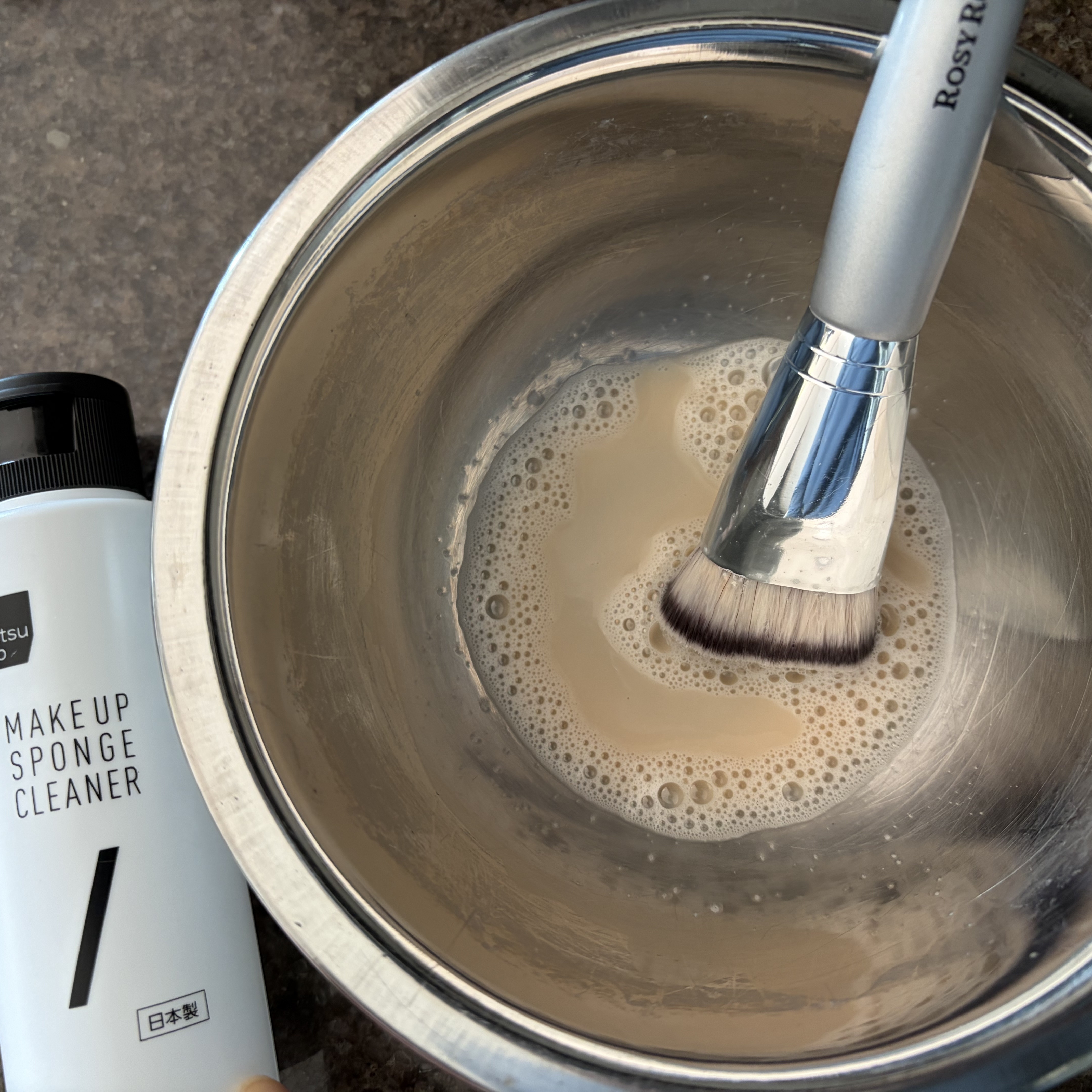 スポンジクリーナー/matsukiyo/その他化粧小物を使ったクチコミ（3枚目）