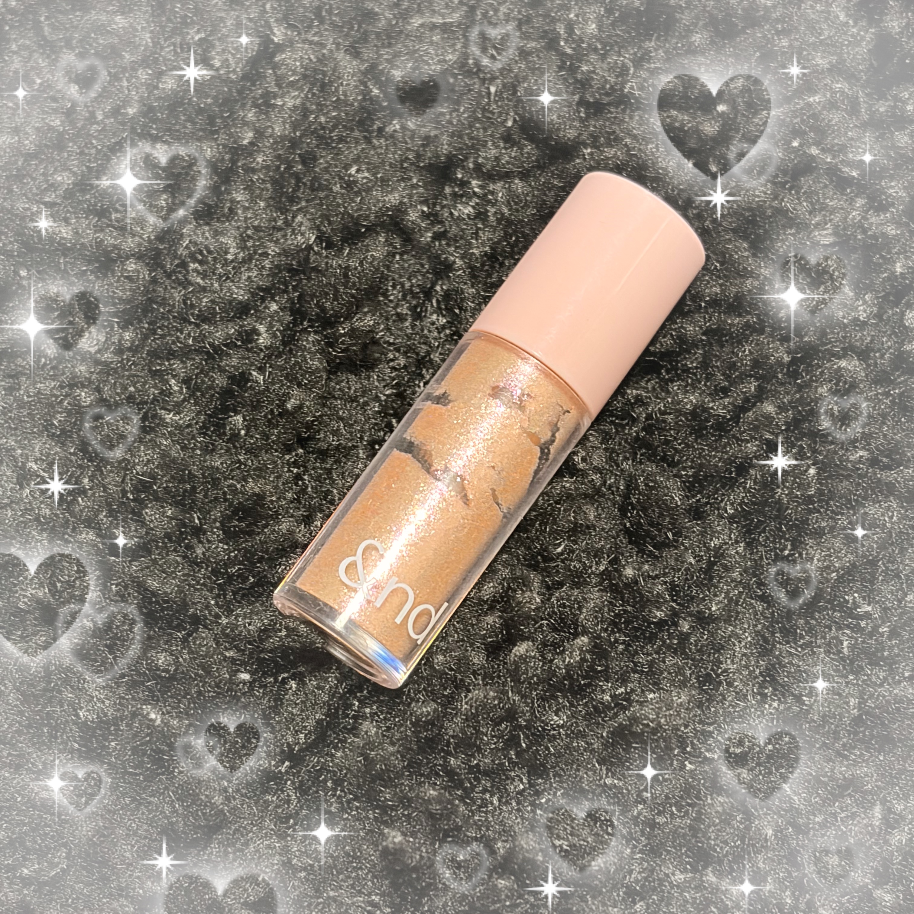 アンドバイロムアンド　グラッシーアイグリッター/&nd by rom&nd/グリッターを使ったクチコミ（1枚目）