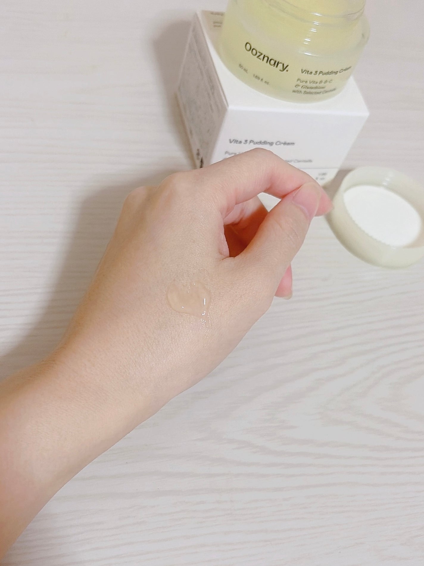ビタ3プリンクリーム/オーズナリー/フェイスクリームを使ったクチコミ(3枚目)