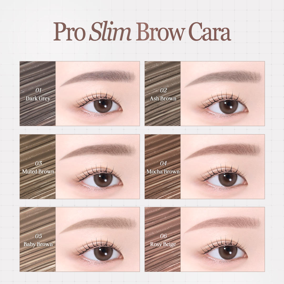 プロスリムブロウカラ/dasique/マスカラを使ったクチコミ（3枚目）