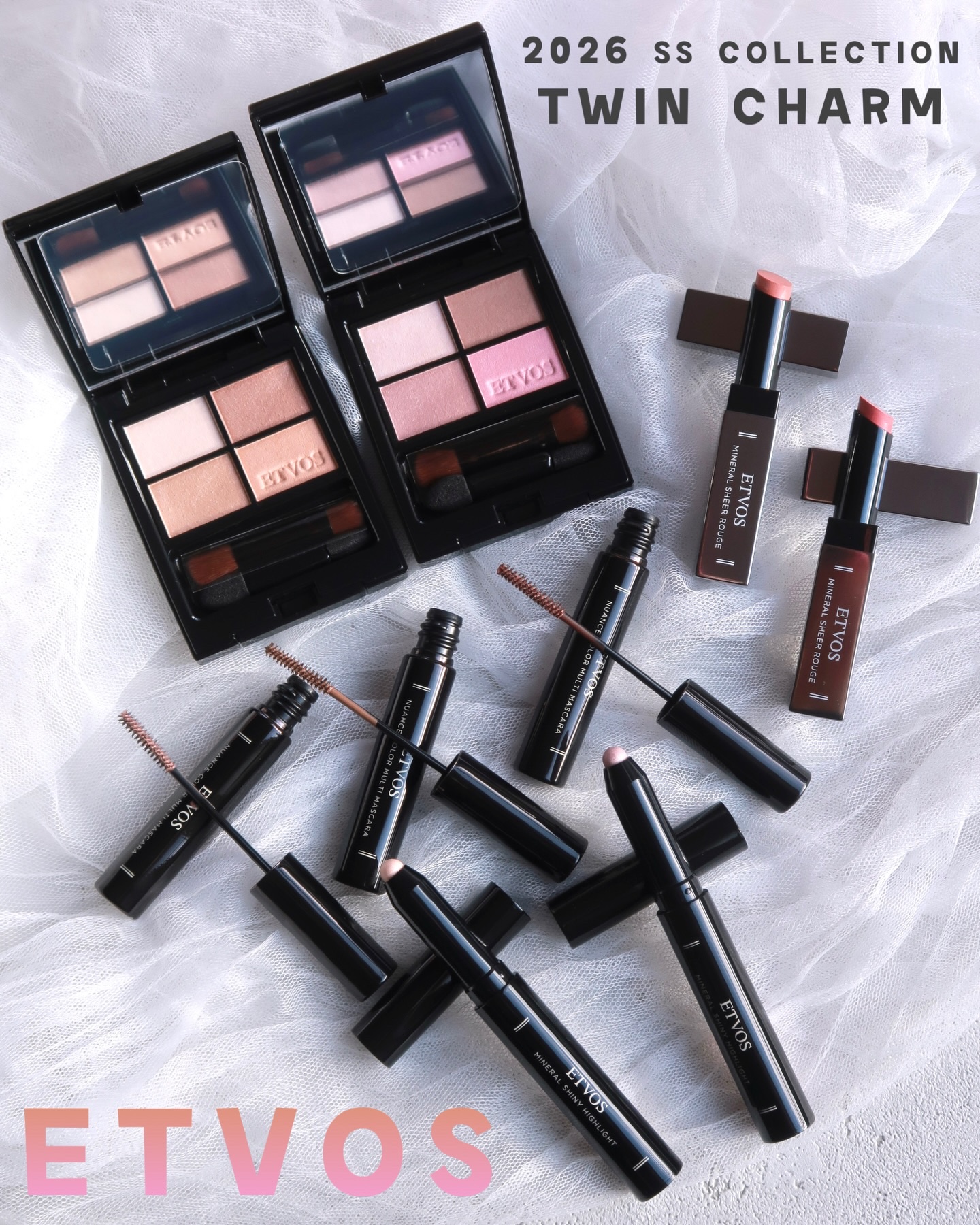 ミネラルクラッシィシャドー/エトヴォス/アイシャドウパレットを使ったクチコミ（1枚目）