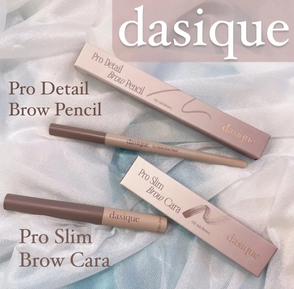 プロスリムブロウカラ/dasique/マスカラを使ったクチコミ（1枚目）