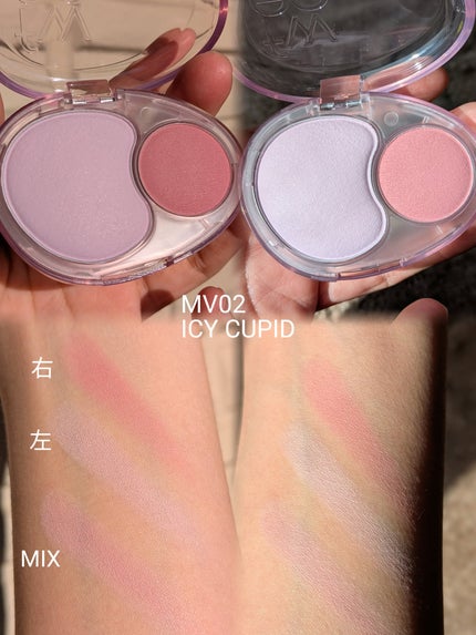 デュアルチークメロウ/fwee/ジェル・クリームチークを使ったクチコミ(2枚目)