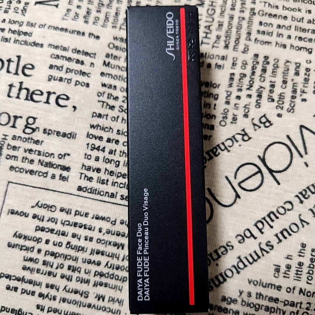 DAIYA FUDE フェイス デュオ/SHISEIDO/メイクブラシを使ったクチコミ（1枚目）