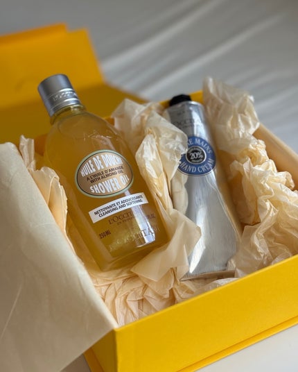 アーモンド モイスチャライジングシャワーオイル/L'OCCITANE/ボディソープを使ったクチコミ(1枚目)