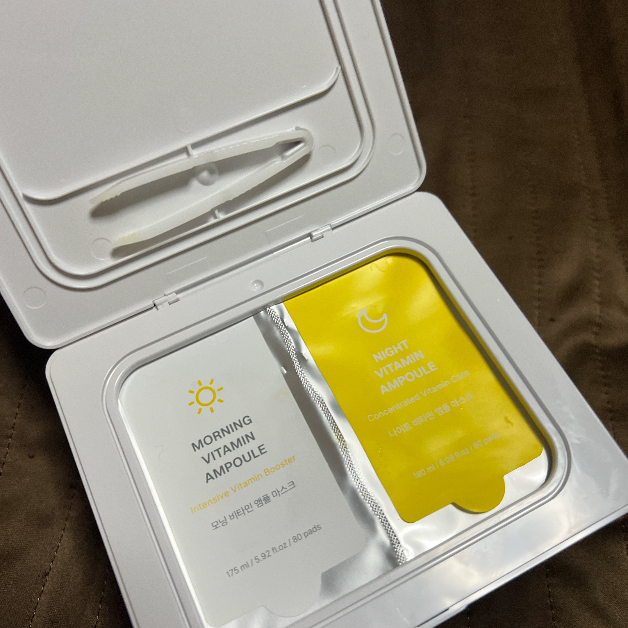 ビタミンデュアルマスク/DEWASSOME/シートマスク・パックを使ったクチコミ（2枚目）