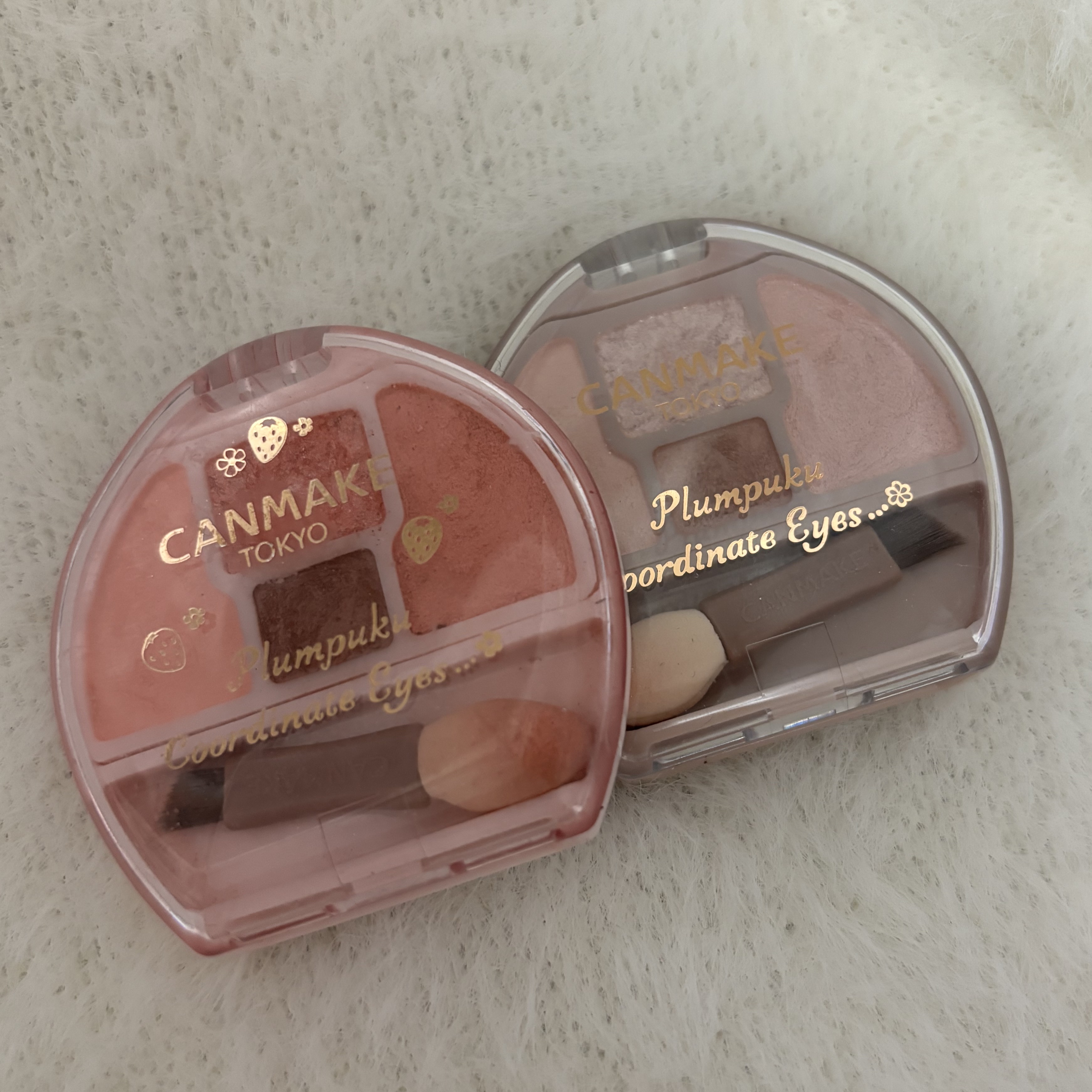 プランぷくコーデアイズ/キャンメイク/パウダーアイシャドウを使ったクチコミ（1枚目）