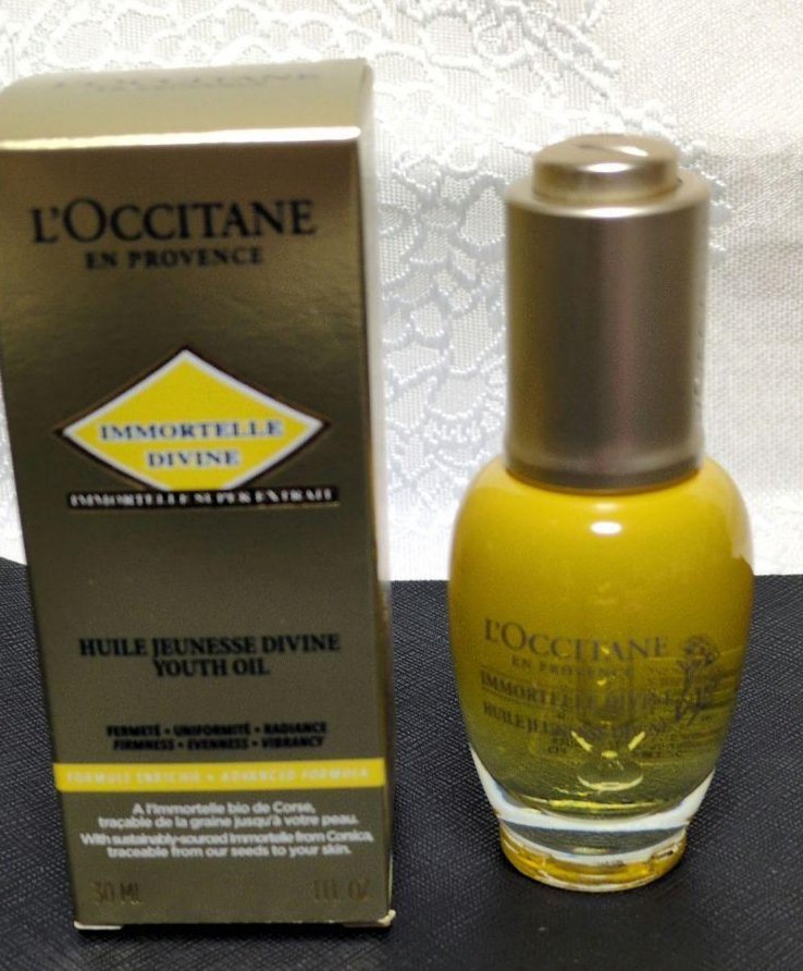 イモーテル オーバーナイトリセットセラム 30ml/L'OCCITANE/美容液を使ったクチコミ（1枚目）