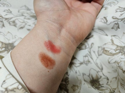 ハグマイリップ カラーロックプランピーバーム/up2me/口紅を使ったクチコミ(3枚目)