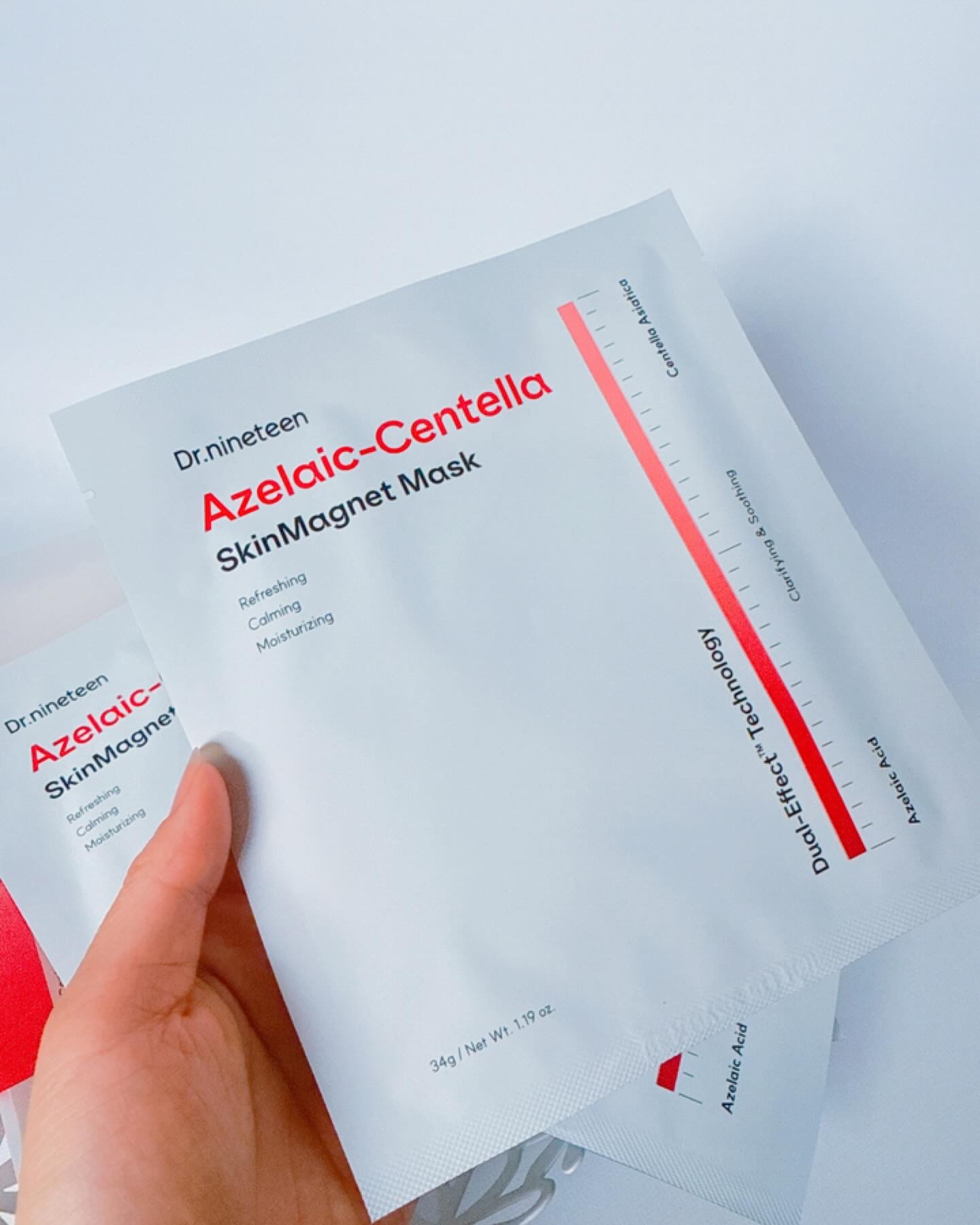 アゼライン-センテラ スキンマグネットマスク/Dr.nineteen/シートマスク・パックを使ったクチコミ（2枚目）