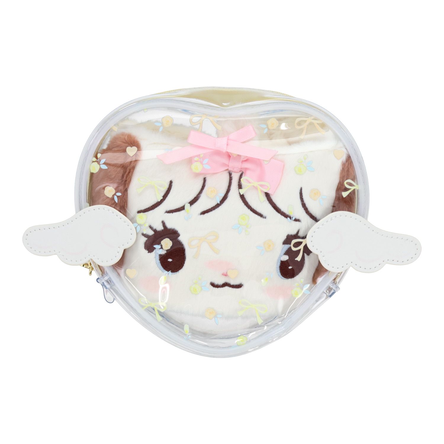 Lil ala mode エンジェルシリーズ ポーチ付きヘアターバン スフレ