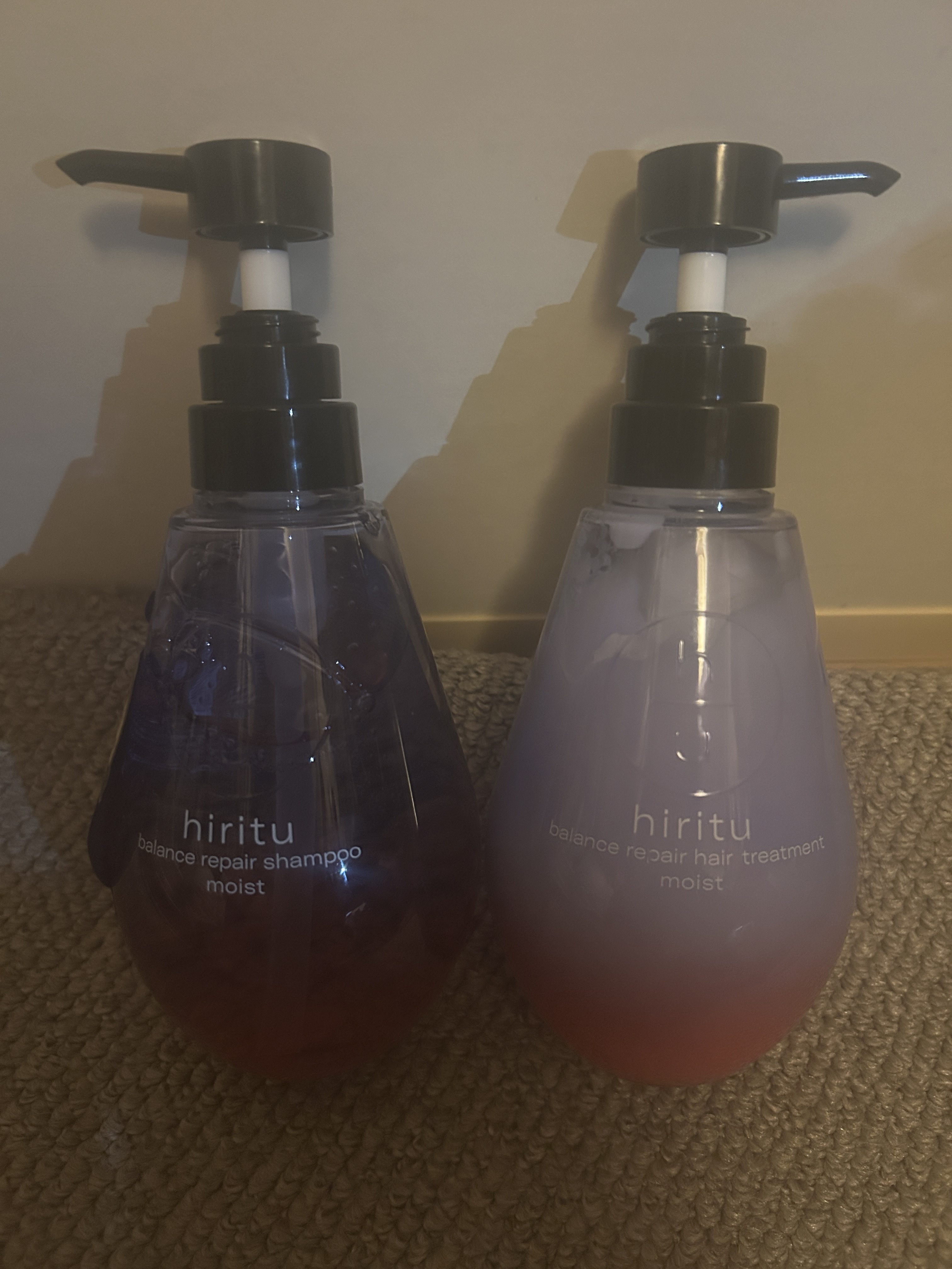 バランスリペア シャンプー/ヘアトリートメント モイスト/hiritu/市販シャンプーを使ったクチコミ（1枚目）
