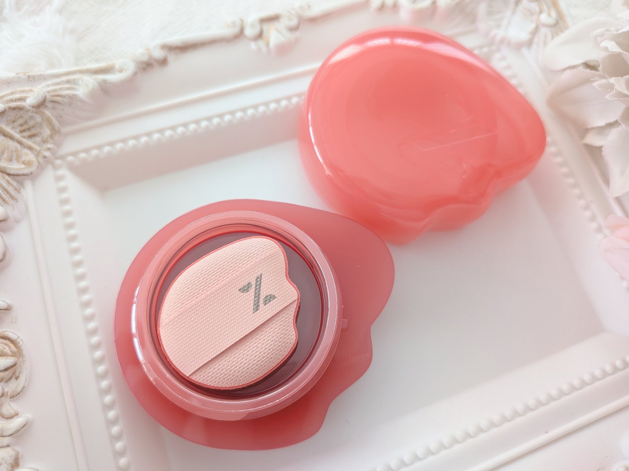 バーミーパフポットリップアンドチーク/%Recipe/ジェル・クリームチークを使ったクチコミ（3枚目）