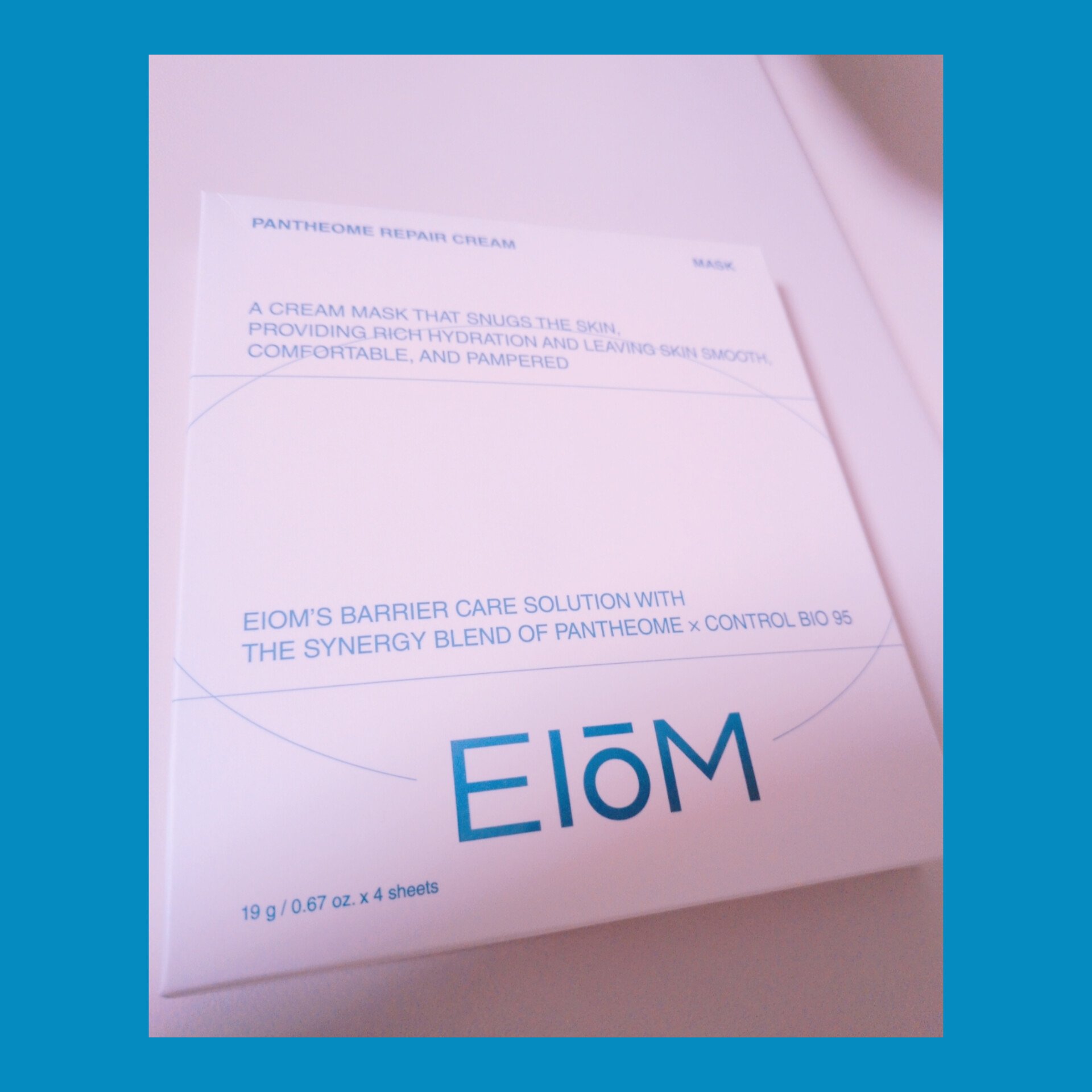 パンテオーム リペア クリーム シートマスク/EIOM/シートマスク・パックを使ったクチコミ（1枚目）