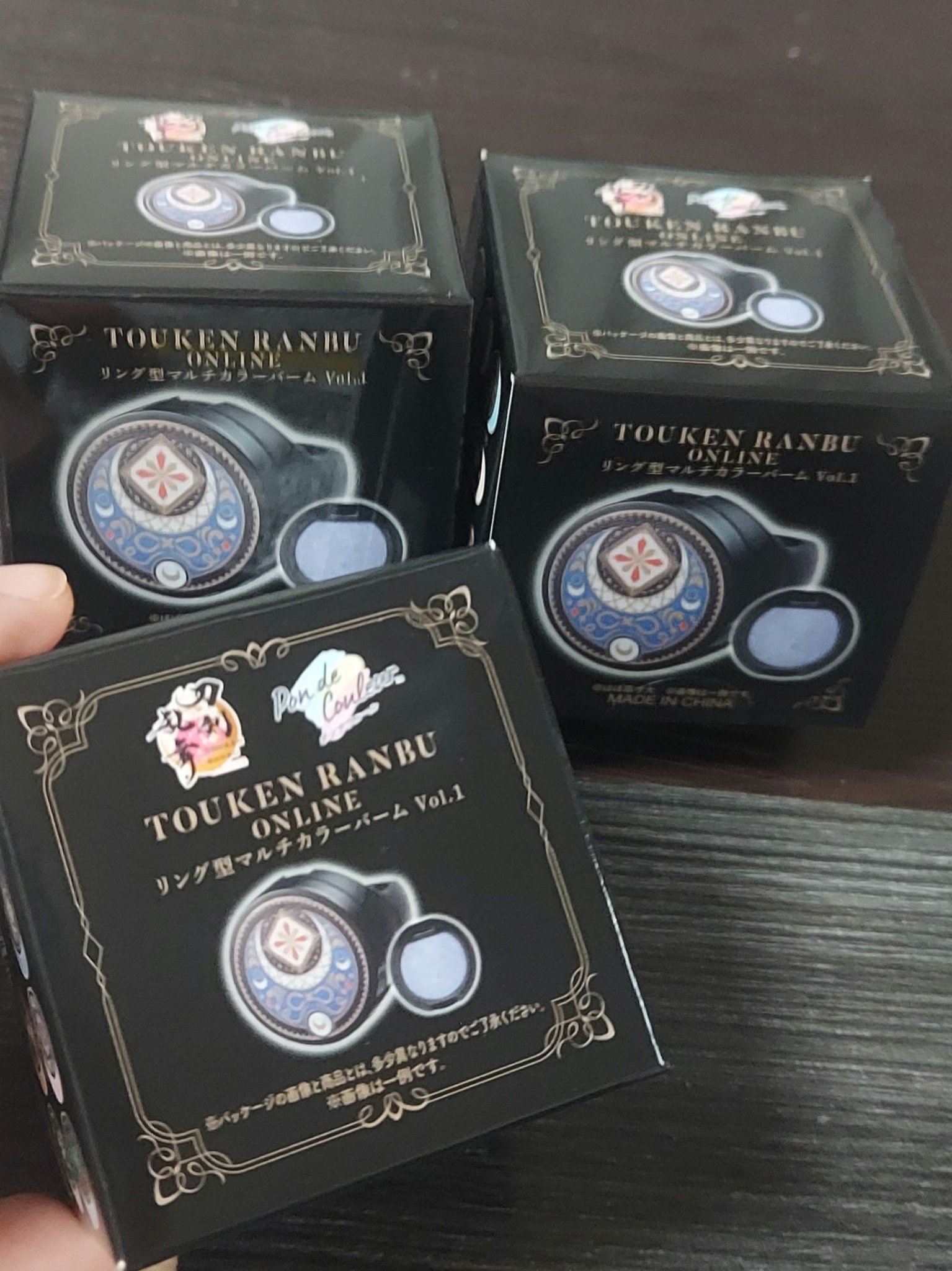 ポンデクルール　刀剣乱舞ONLINE　マルチカラーバーム/クレアボーテ/単色アイシャドウを使ったクチコミ（1枚目）