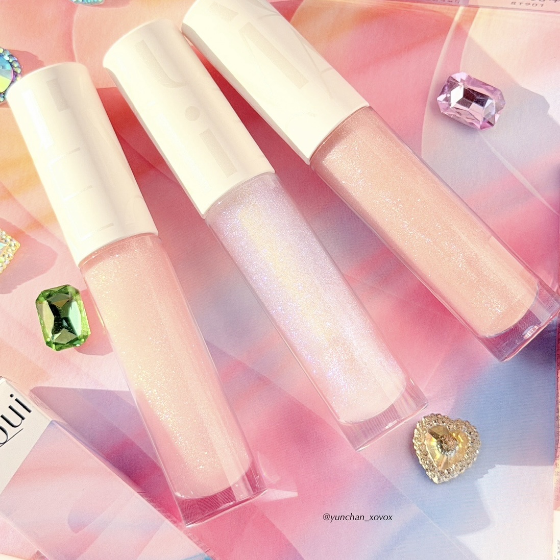 Bloom Collection グロスプランパー（限定カラー）/マキアージュ/リップグロスを使ったクチコミ（3枚目）