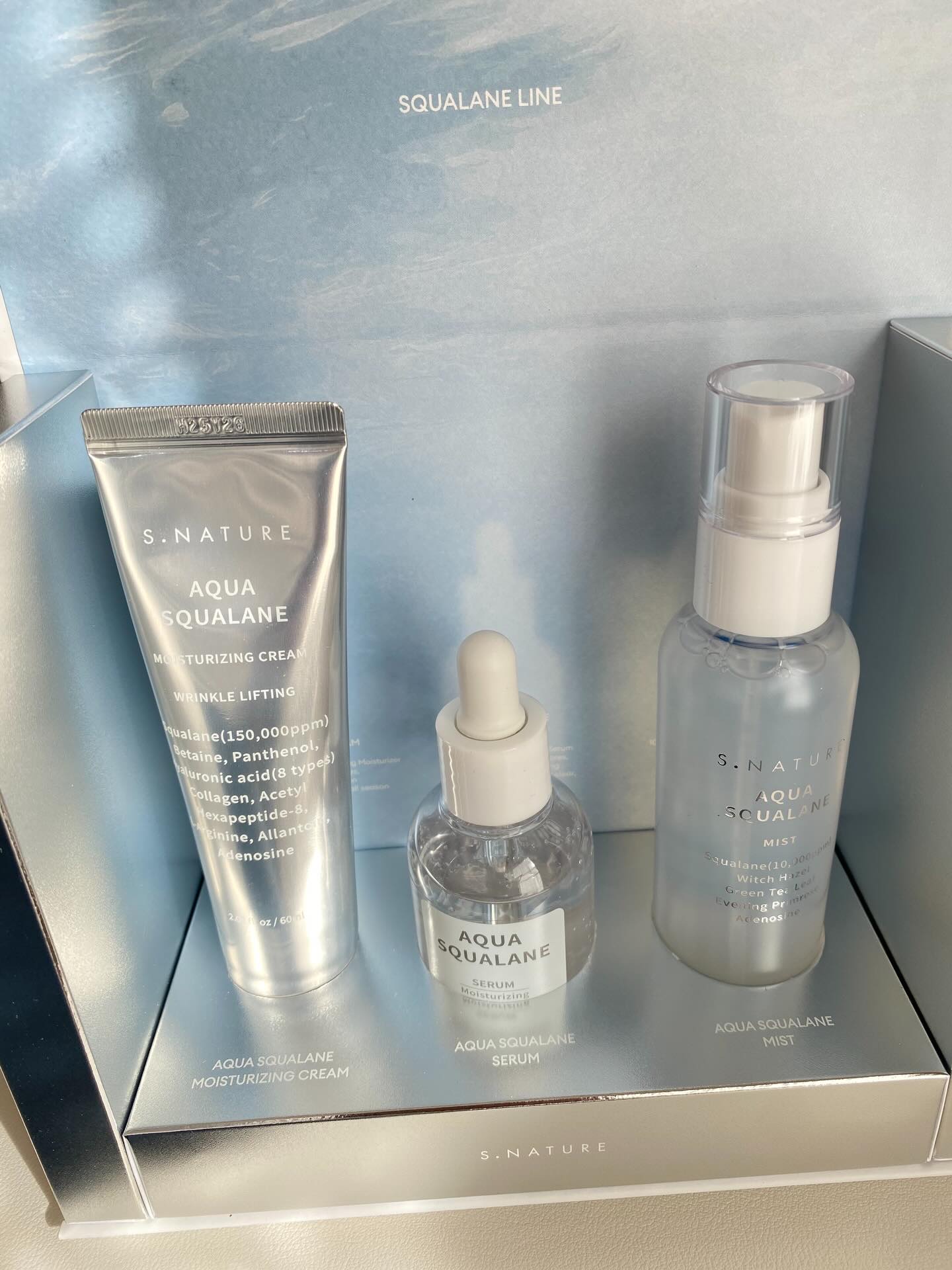 アクアスクワランセラム/S.NATURE/美容液を使ったクチコミ（1枚目）