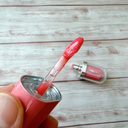 ジェルフィットグロス/AMUSE/リップグロスを使ったクチコミ(2枚目)