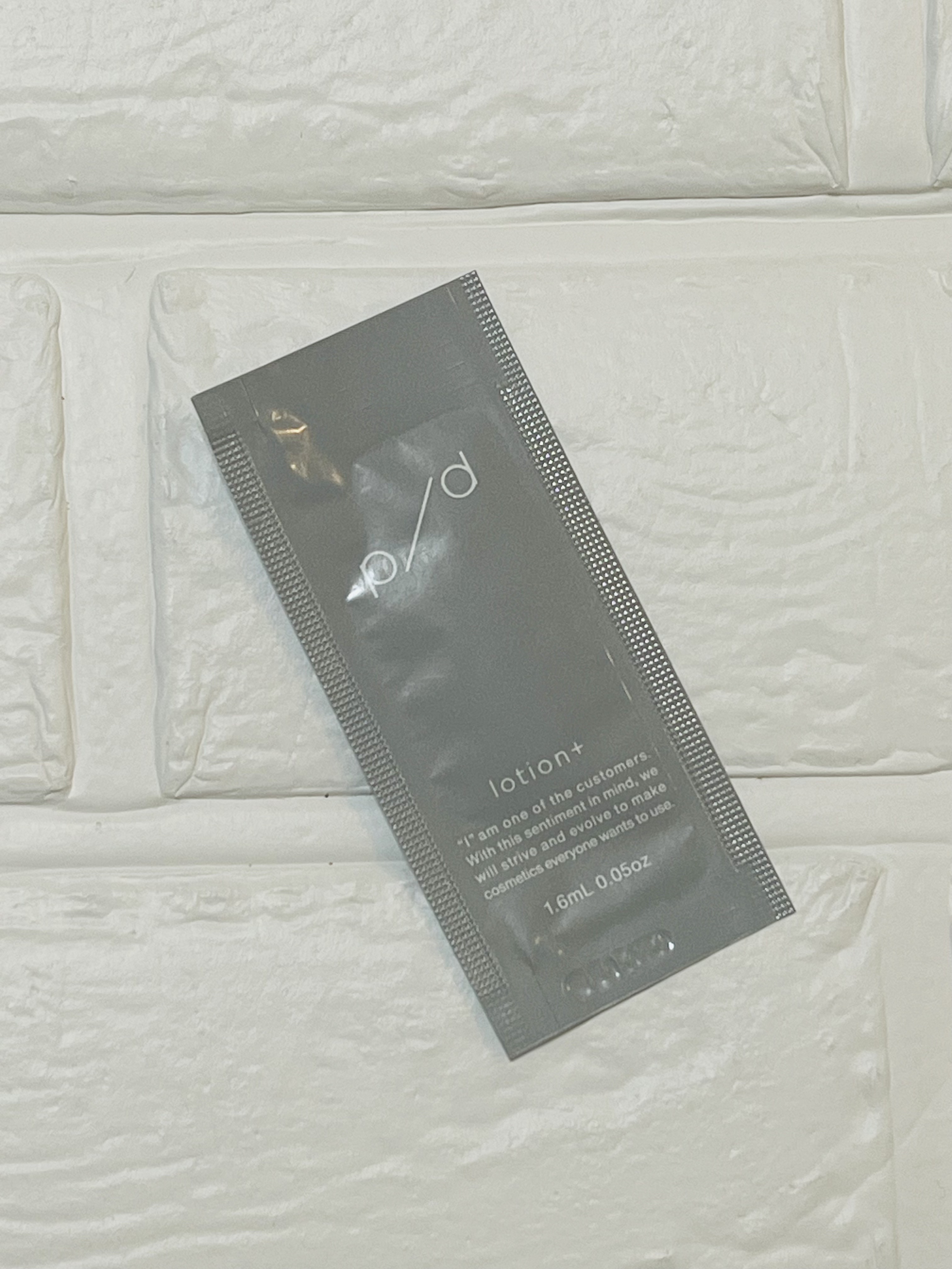 p/d p/d ローションのクチコミ「p/d ローション
5日サンプルを使用いたしました！

＜使用方法＞
容器を軽く振ってから4プ.....」（1枚目）