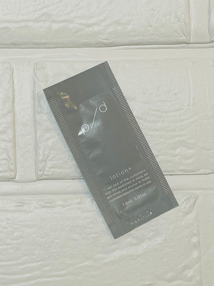 p/d ローション/p/d/化粧水を使ったクチコミ(1枚目)