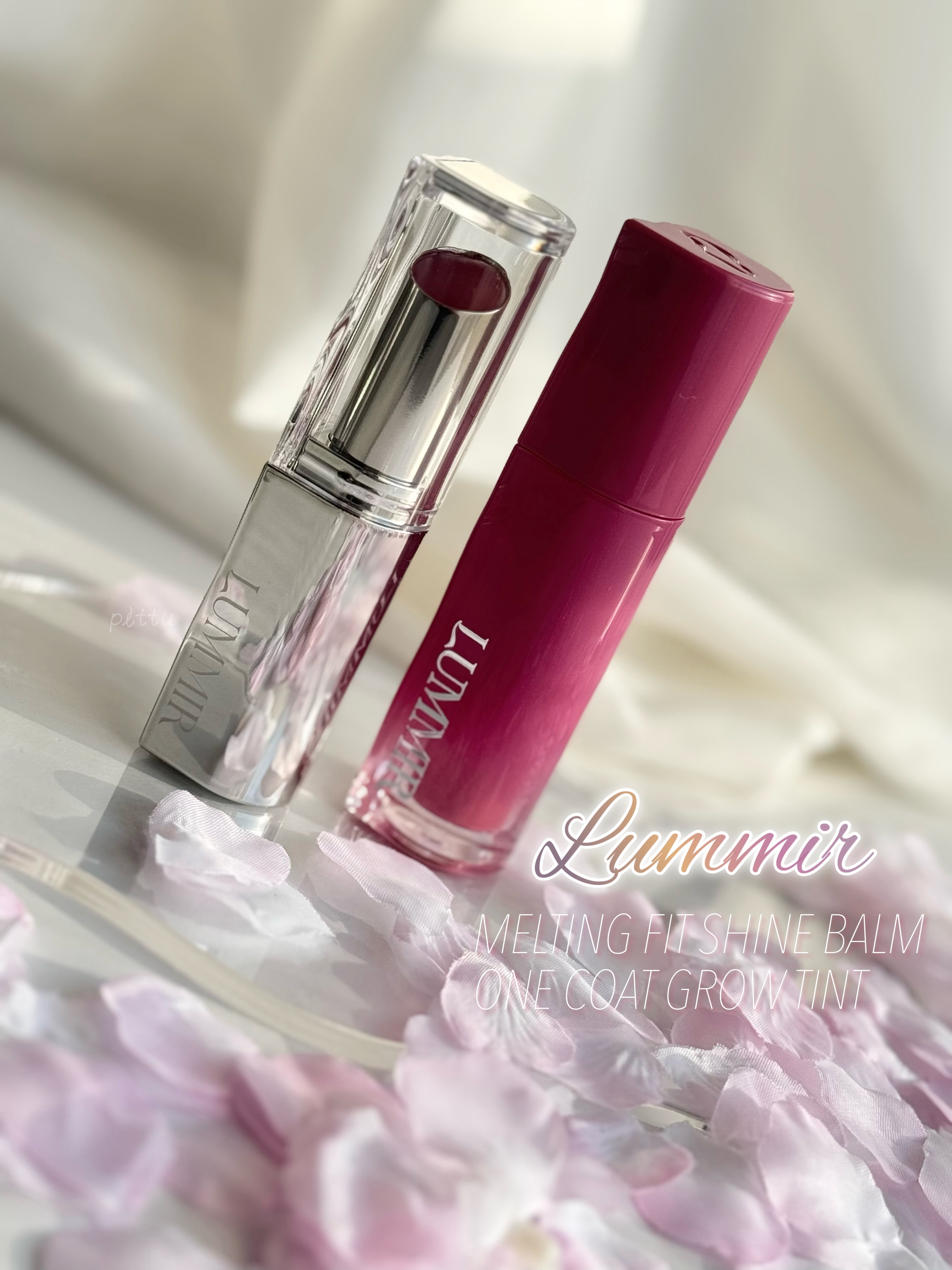 MELTING FIT SHINE BALM/ルミル/口紅を使ったクチコミ（1枚目）