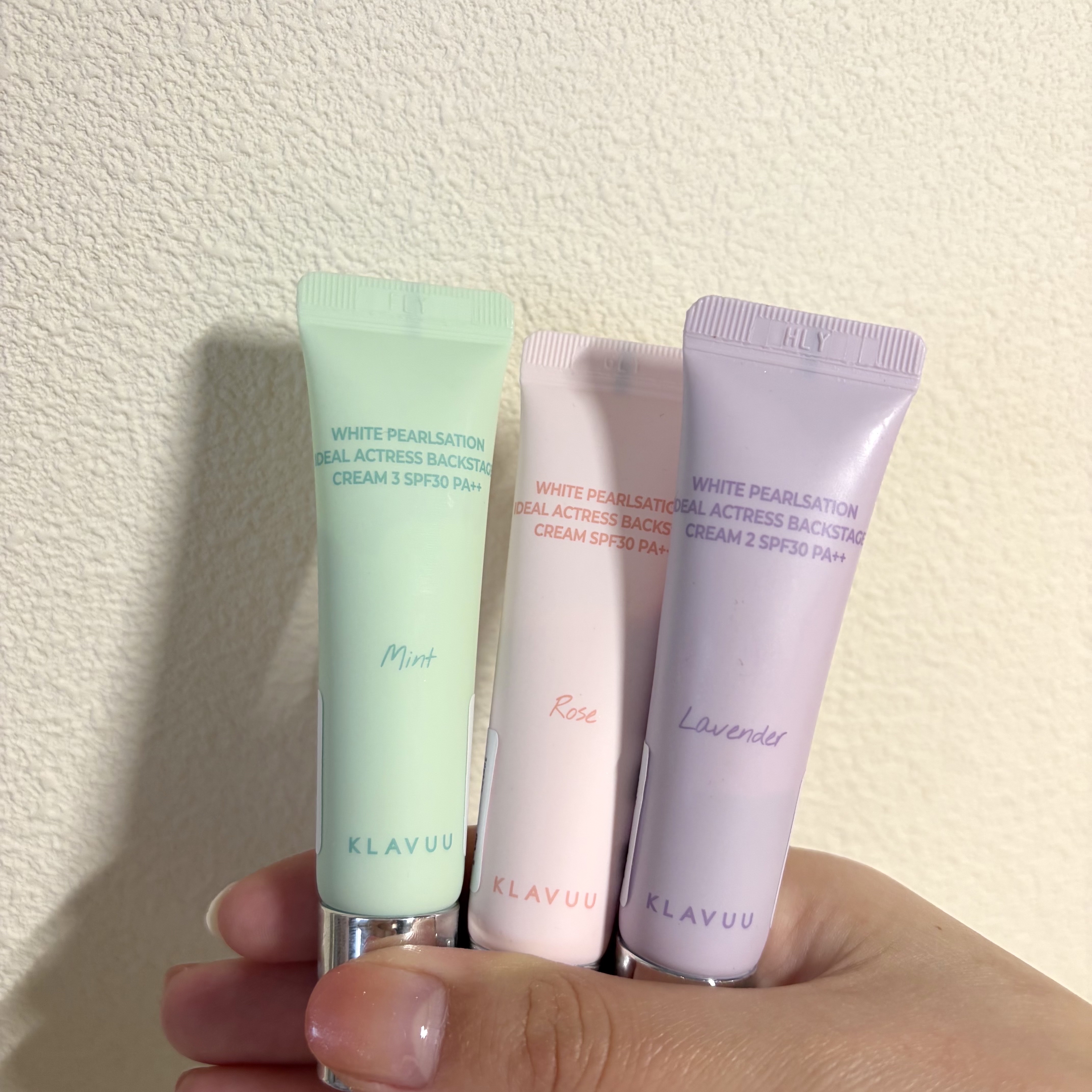 ホワイトパールセーション アイデアルアクトレスバックステージクリームスペシャルセット/KLAVUU/その他キットセットを使ったクチコミ（1枚目）