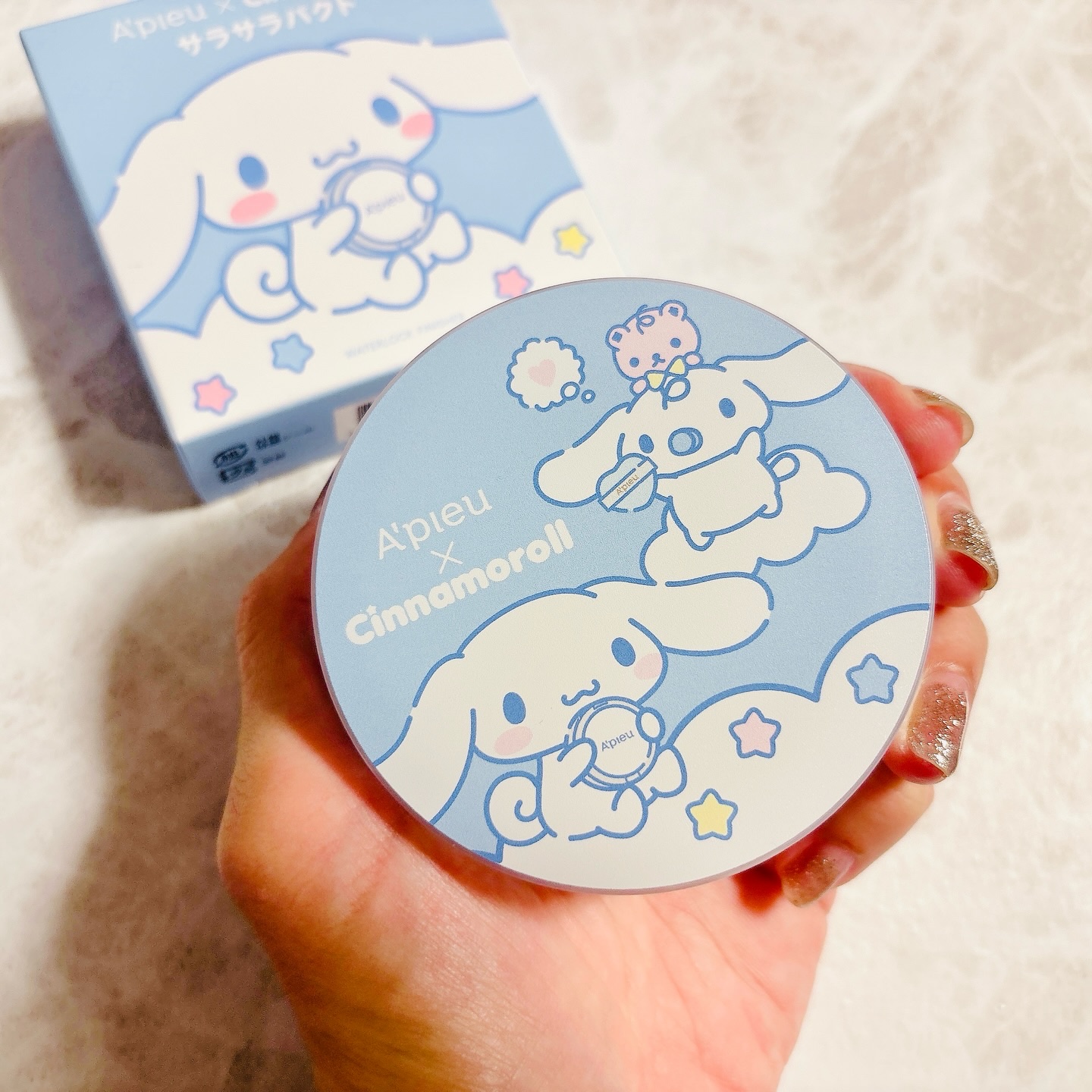 ウォーターロック サラサラパクト/A’pieu/フェイスパウダーを使ったクチコミ（3枚目）