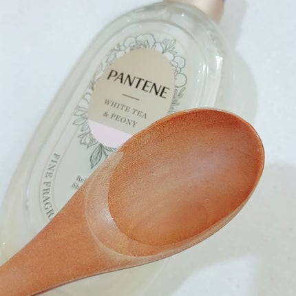 パンテーン ファインフレグランスコレクション ホワイトティー&ピオニーの香り リラクシングシャンプー/トリートメントのクチコミ「パンテーン ファインフレグランスコレクション ホワイトティー&ピオニーの香り リラクシングシャ.....」(2枚目)
