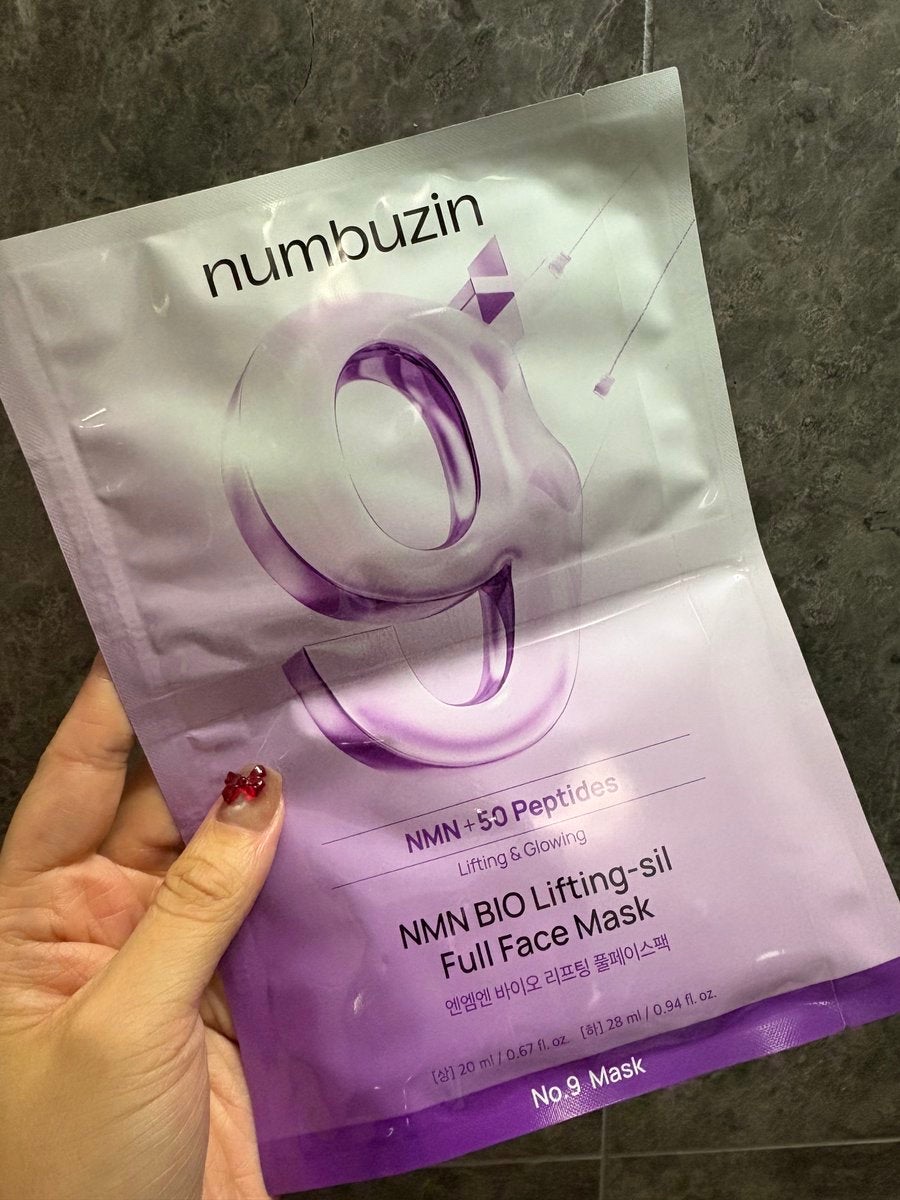 5番 白玉グルタチオンCふりかけマスク/numbuzin/シートマスク・パックを使ったクチコミ（3枚目）