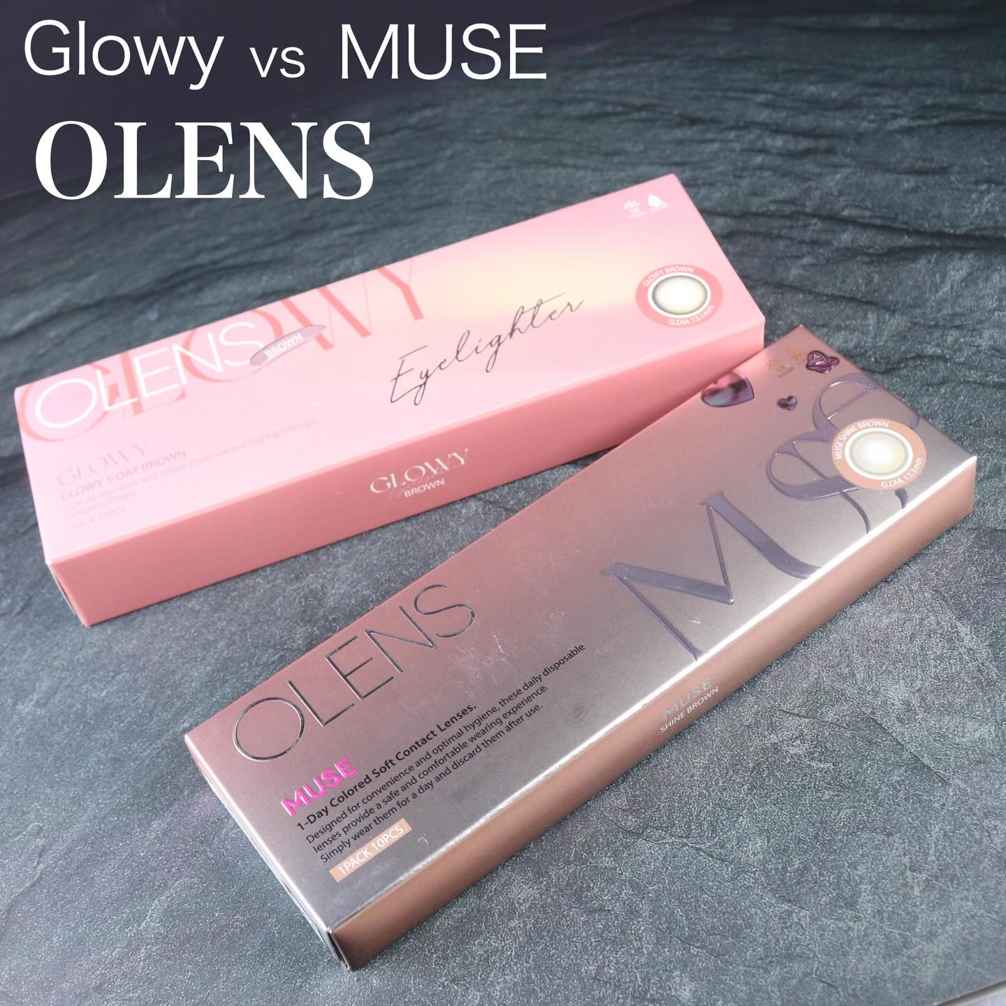 Eyelighter Glowy 1Day /OLENS/ワンデー（１DAY）カラコンを使ったクチコミ（2枚目）