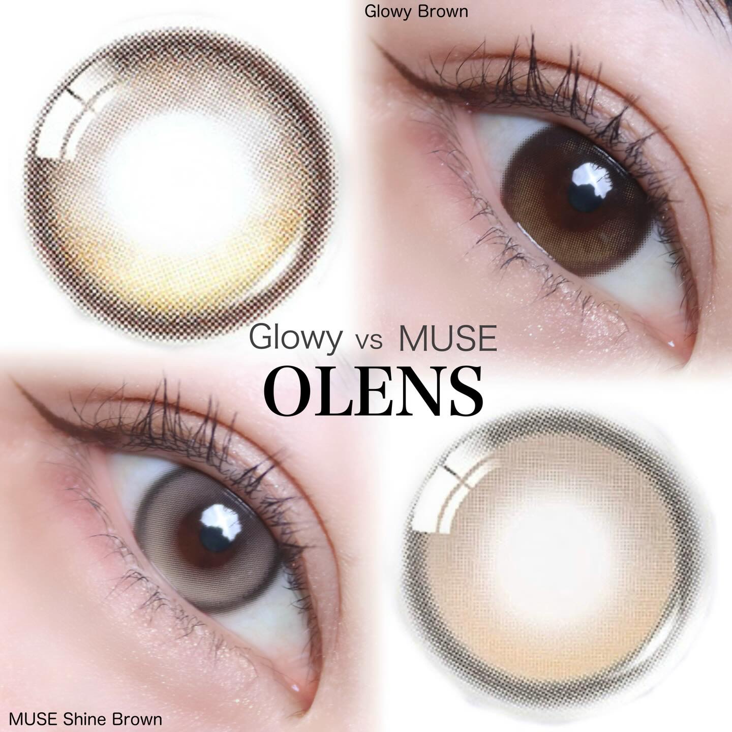 Eyelighter Glowy 1Day /OLENS/ワンデー（１DAY）カラコンを使ったクチコミ（1枚目）