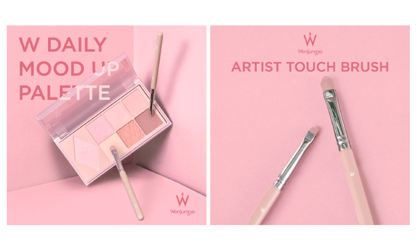 Wonjungyoからパレットの新色とメイクブラシが登場
