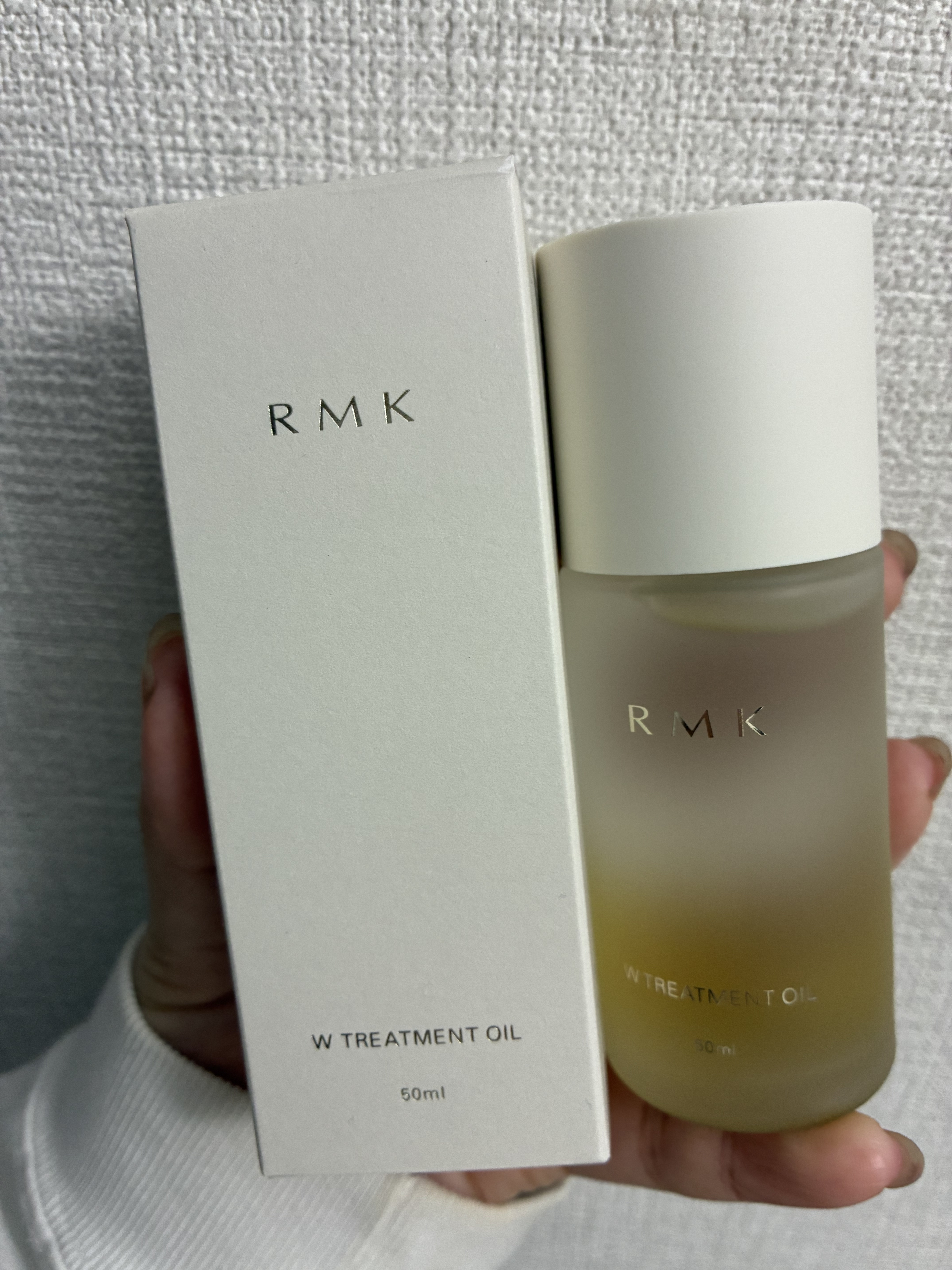 RMK Wトリートメントオイル/RMK/ブースター・導入液を使ったクチコミ（1枚目）