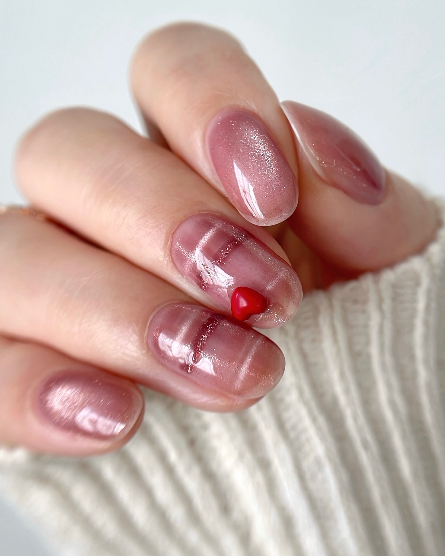 HOMEI ウィークリージェル MG12E Twinkle Magnet 満ちる光/HOMEI/ジェルネイルを使ったクチコミ（3枚目）