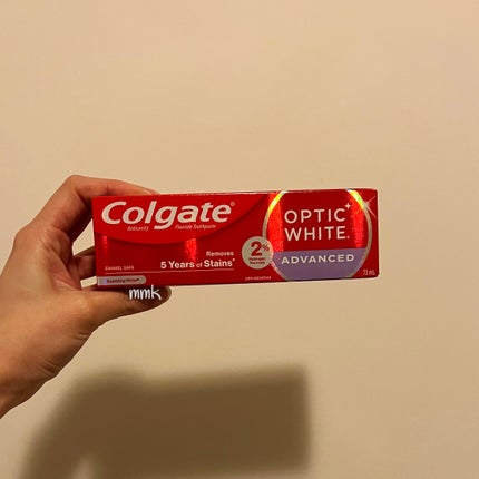 Colgate Optic White Advanced/colgate/歯磨き粉を使ったクチコミ(2枚目)