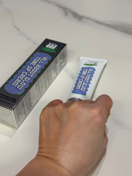 オールアバウトグロウトーンアップクリーム/CHASIN'RABBITS/化粧下地を使ったクチコミ(3枚目)