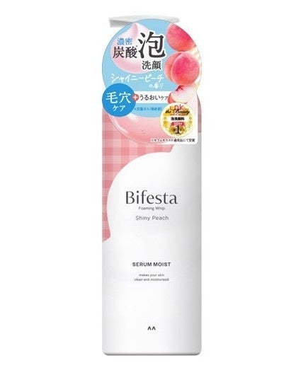 2026/1/20発売 ビフェスタ ビフェスタ 泡洗顔 セラムモイスト シャイニーピーチの香り